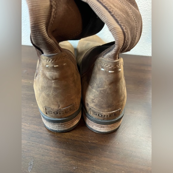 Sorel Emelie Tall Boots-Women’s Tobacco Size 9 US - Picture 3 of 4